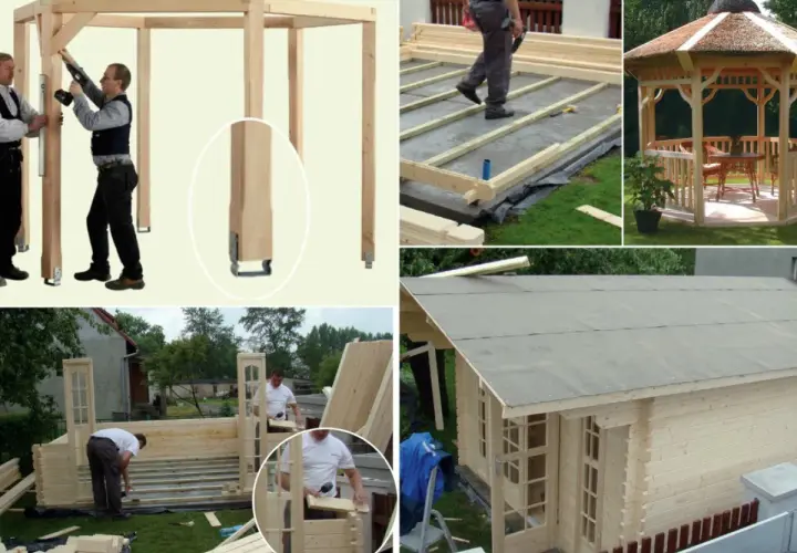 Prosta altana ogrodowa DIY: Jak zbudować tanio i bez pozwolenia?