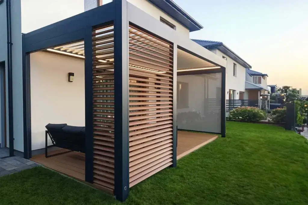Zdjęcie Jaki materiał na pergolę? Drewno, aluminium, stal - porównanie i wybór